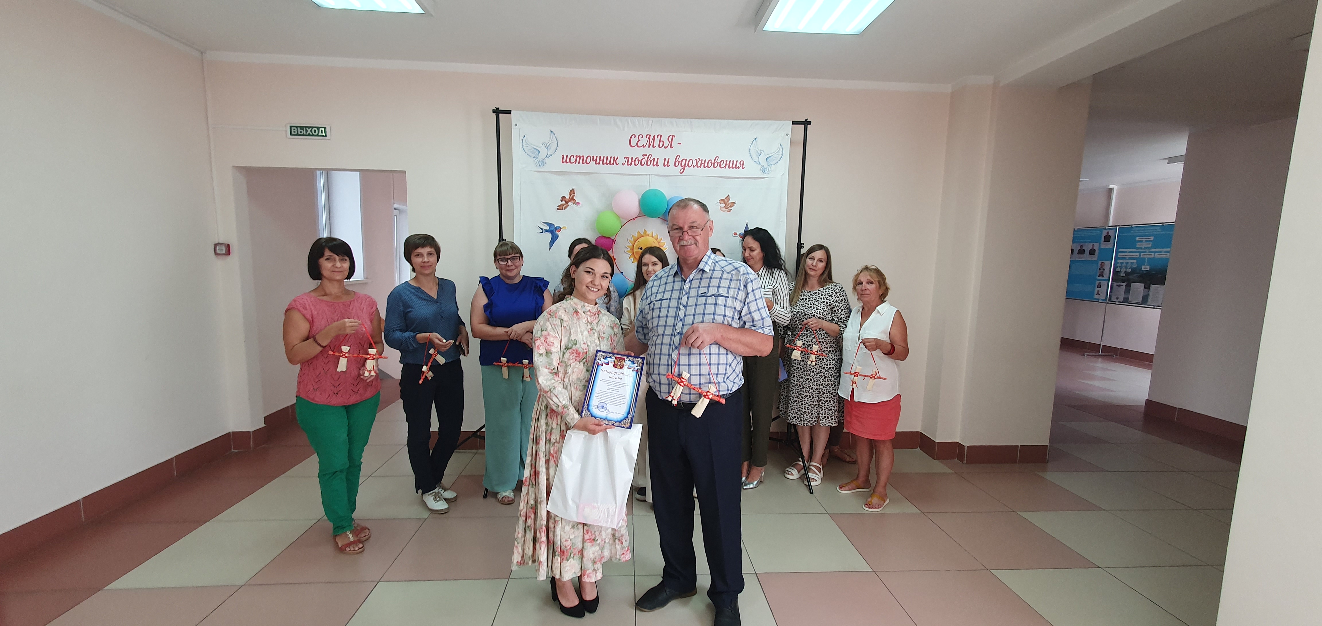 Мастер-класс, посвященный Дню семьи, любви и верности